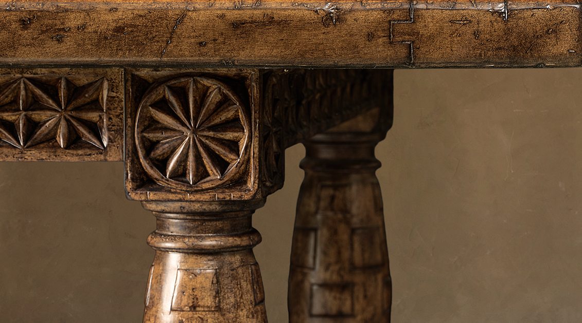 Aurelia Yemek Masası — Konyak · Ayrıntı 3