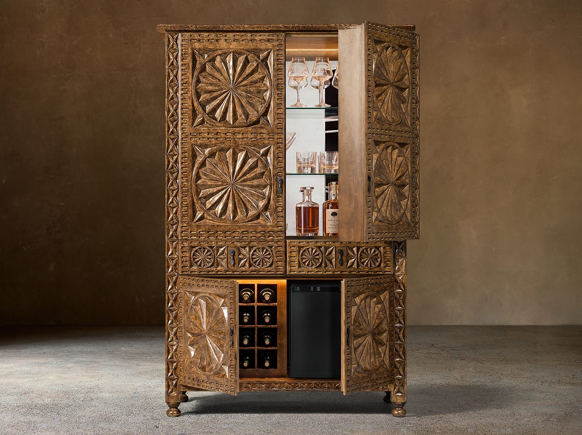 Aurelia Bar Dolabı — Konyak · Ayrıntı 3