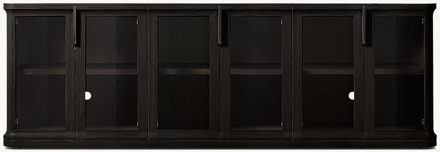 Runa 6 Kapılı Camlı Büfe — Özgün yüzey