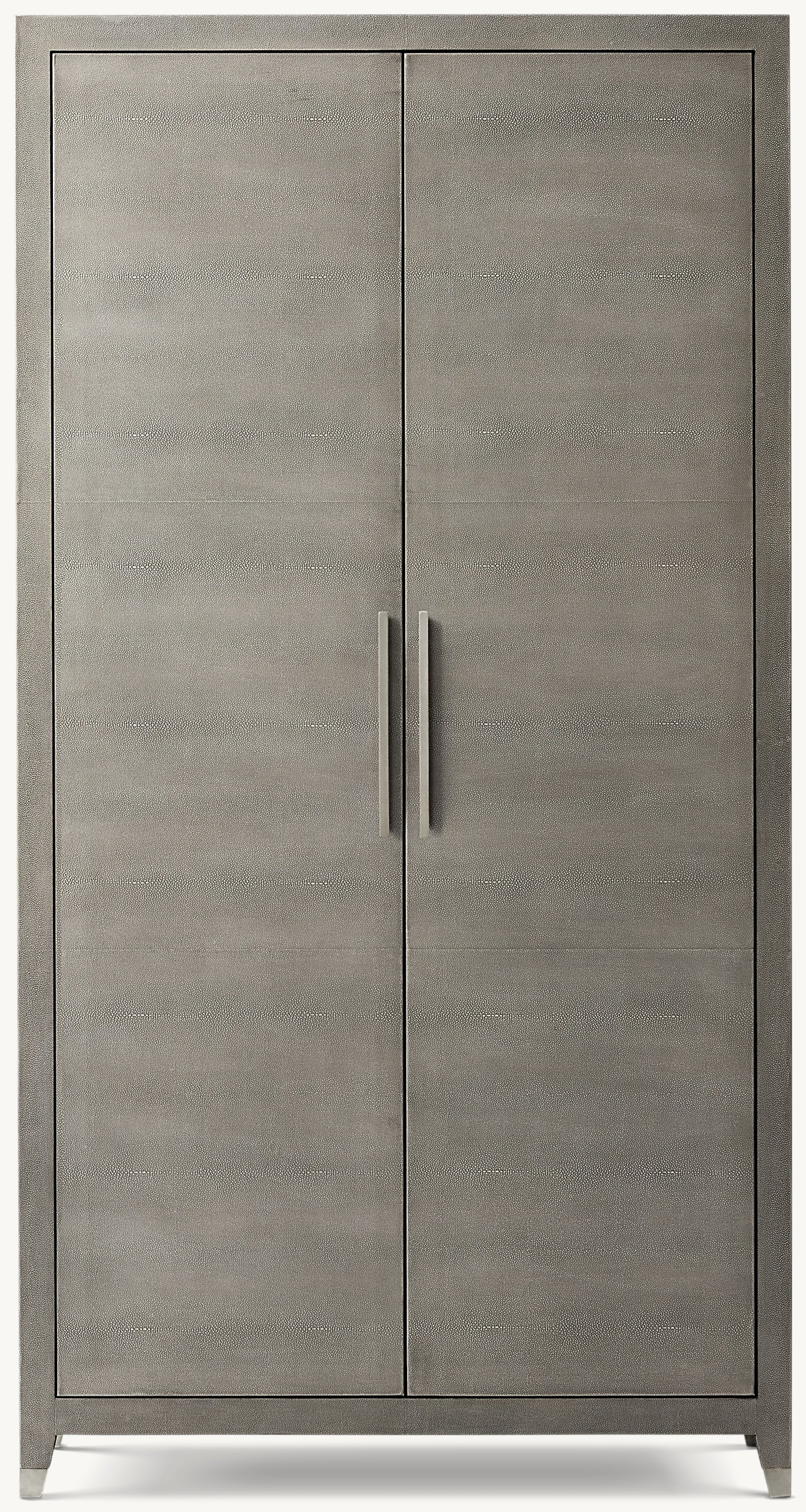 Tiria Kapaklı Dolap — Fog Dokulu Yüzey/ Brushed Stainless Steel